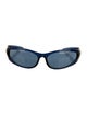 Balenciaga Shield Tinted Sunglasses