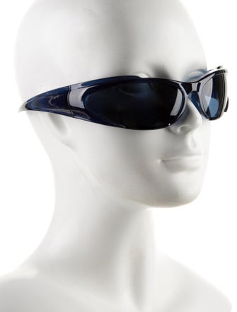 Balenciaga Shield Tinted Sunglasses