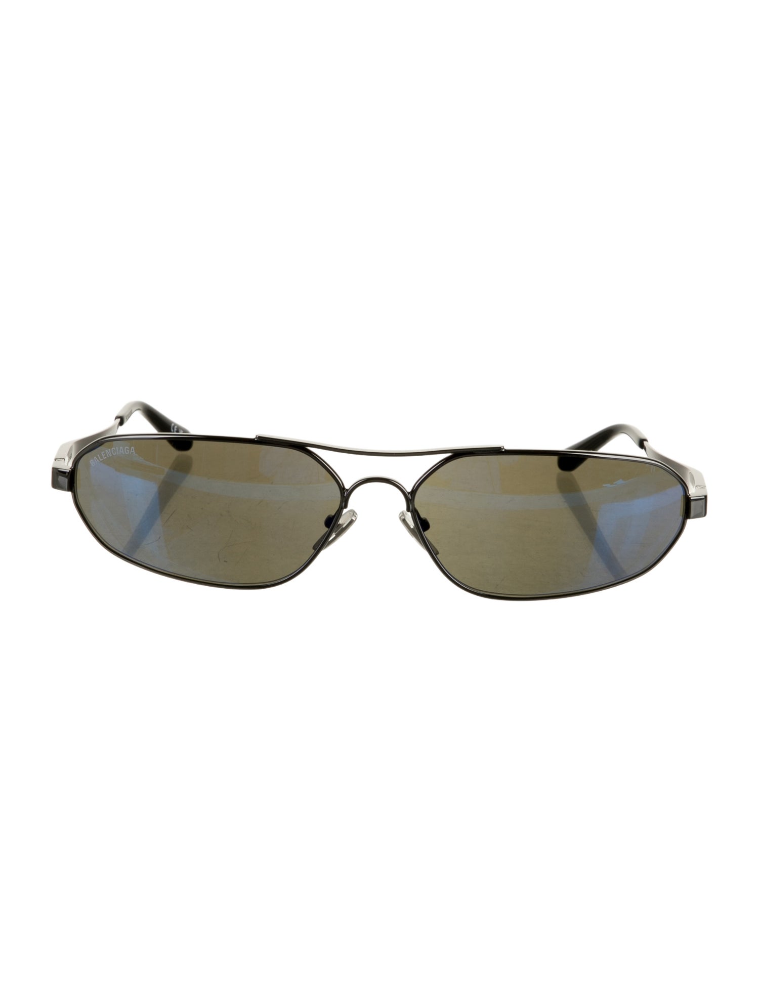 Balenciaga Aviator Tinted Sunglasses