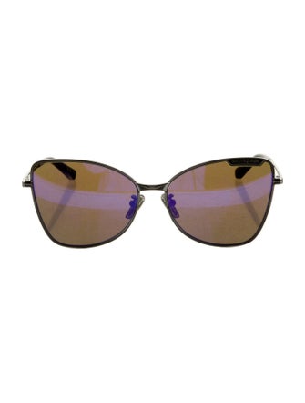 Balenciaga Square Mirrored Sunglasses