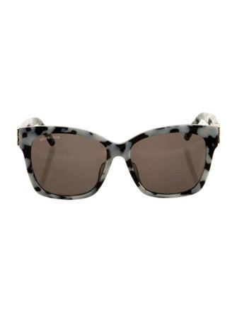 Balenciaga Wayfarer Tinted Sunglasses