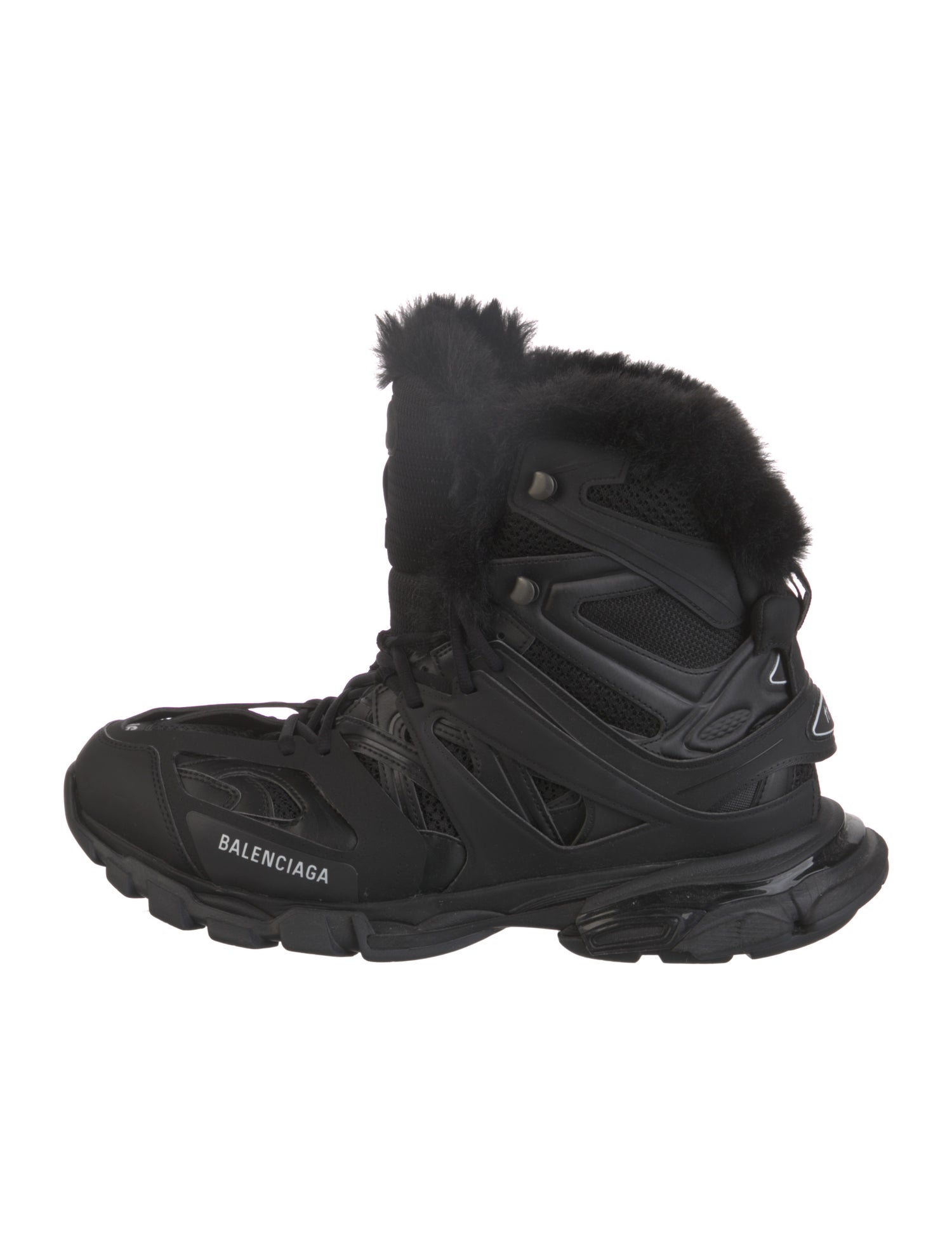 Balenciaga Leather Snow Boots