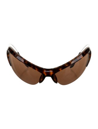 Balenciaga Cat-Eye Mirrored Sunglasses