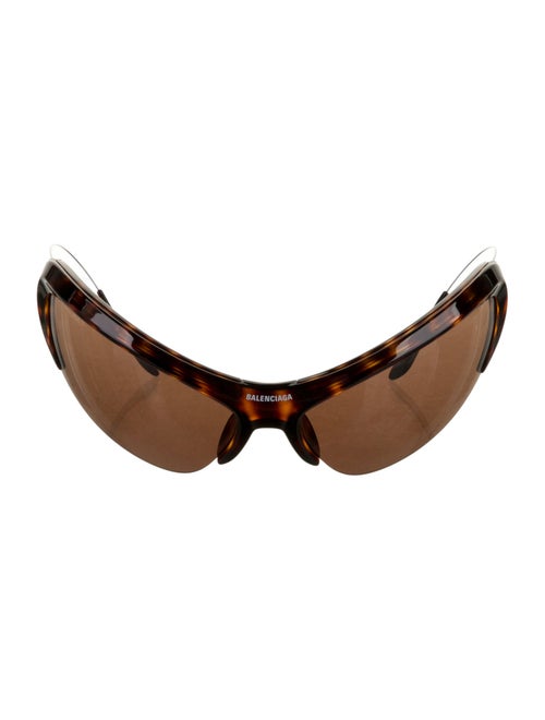 Balenciaga Cat-Eye Mirrored Sunglasses