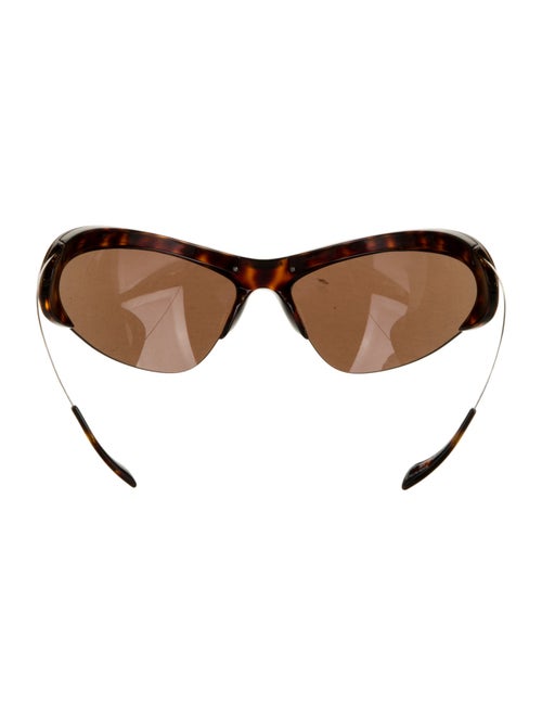 Balenciaga Cat-Eye Mirrored Sunglasses