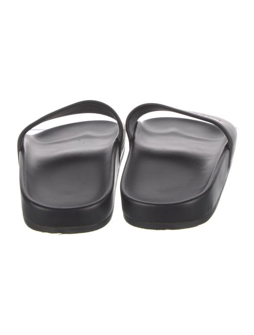 Balenciaga Signature Logo Rubber Slides