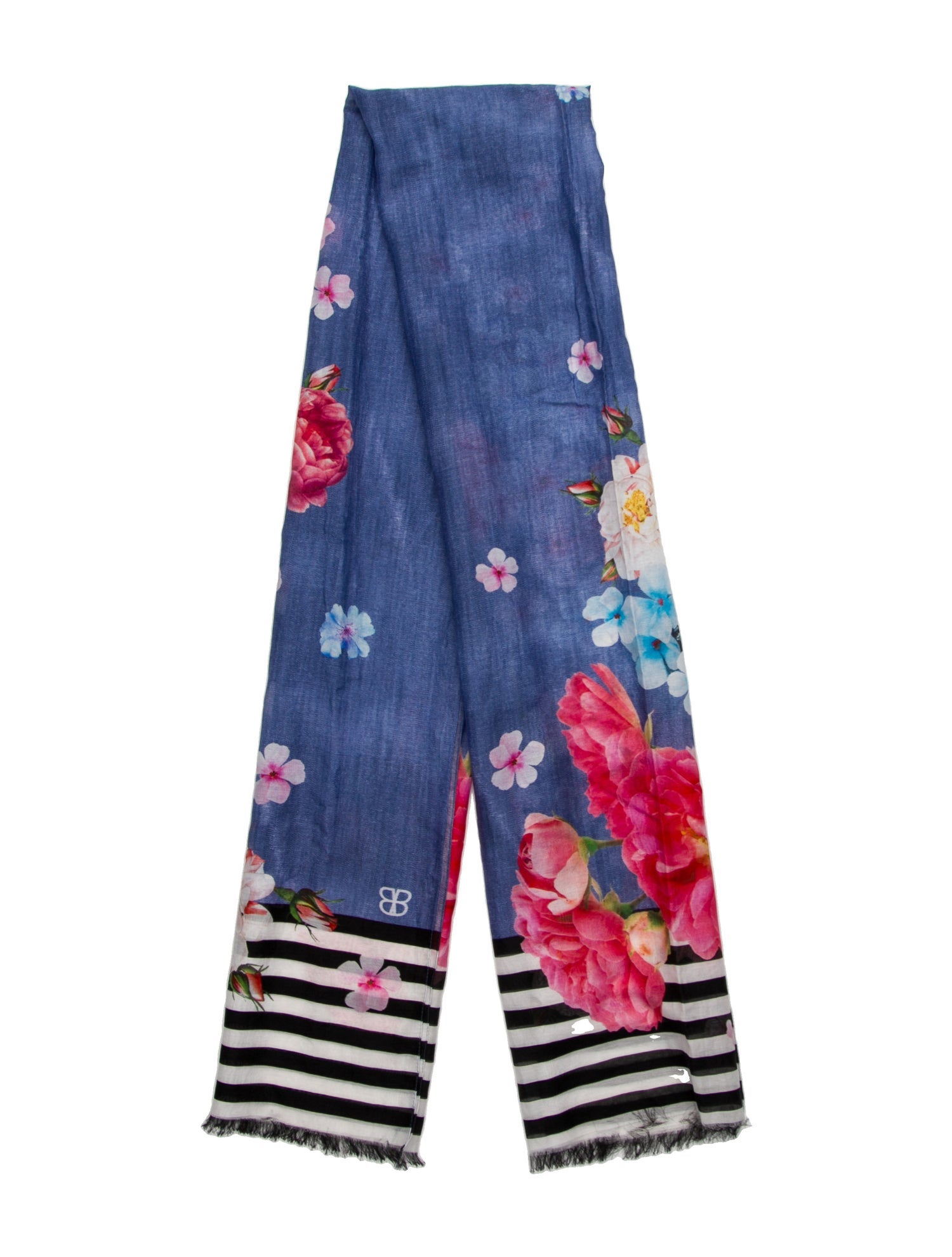 Balenciaga Le Paradis du Roy Floral Print Scarf