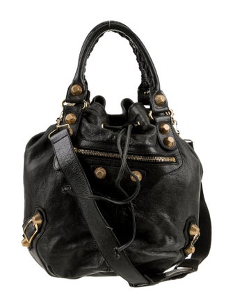 Balenciaga Leather Pompon