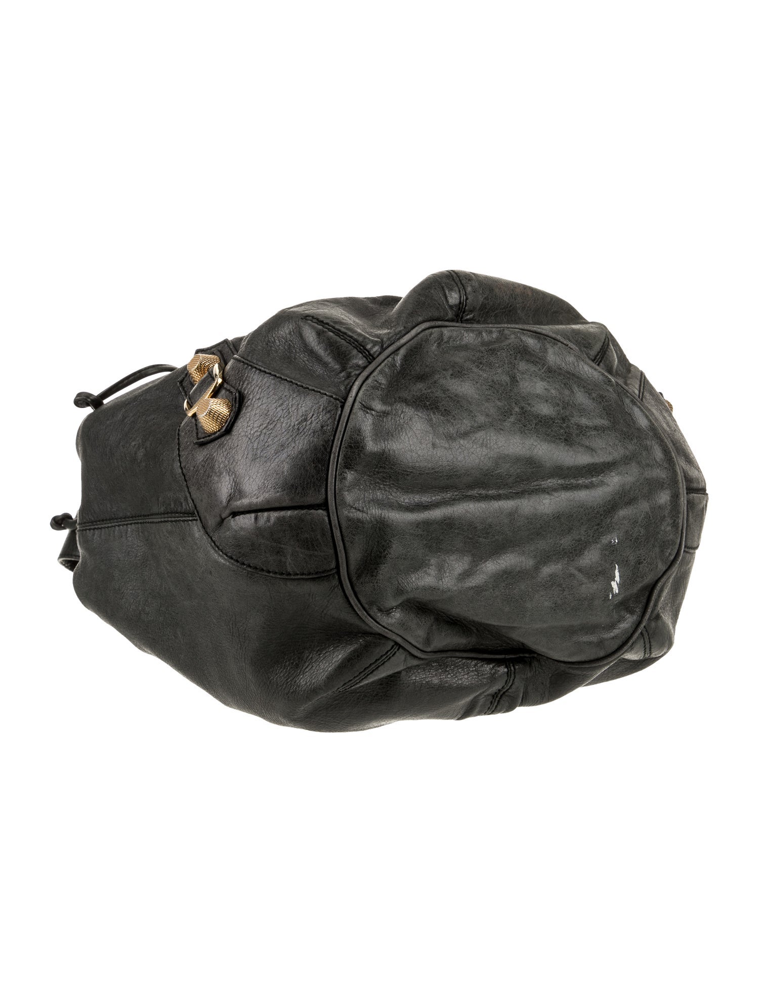 Balenciaga Leather Pompon