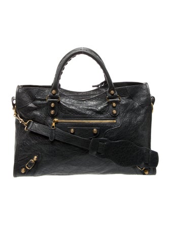 Balenciaga Leather Motocross City Giant