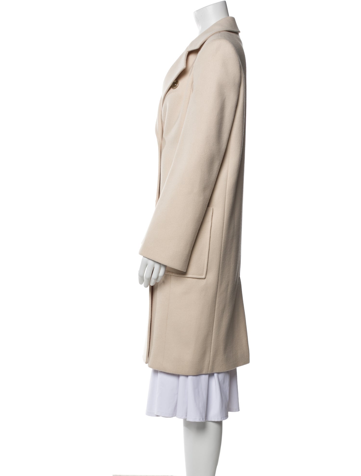 Balenciaga 2012 Wool Peacoat