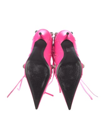 Balenciaga Leather Studded Accents Sock Boots