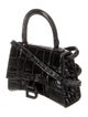 Balenciaga Embossed Leather Top Handle Bag