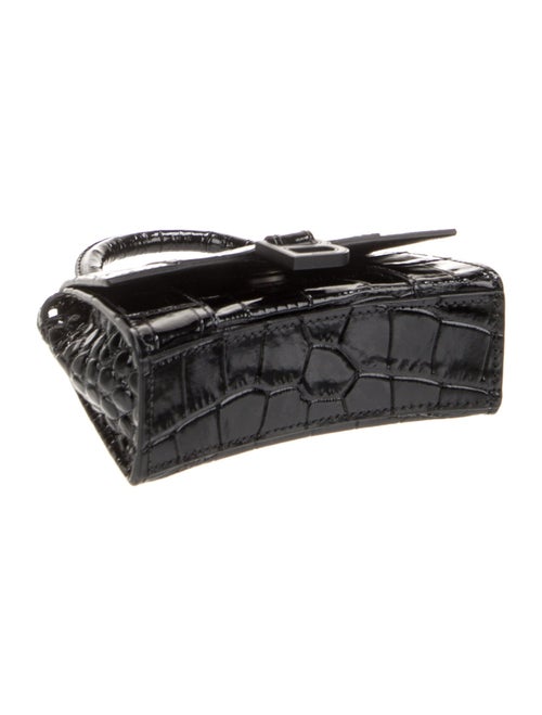 Balenciaga Embossed Leather Top Handle Bag