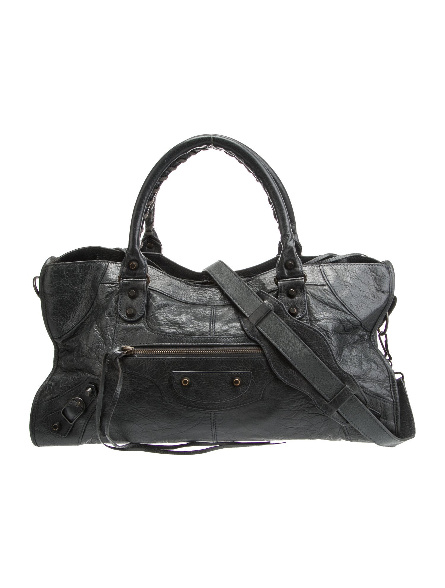 Balenciaga Leather Motocross Classic City