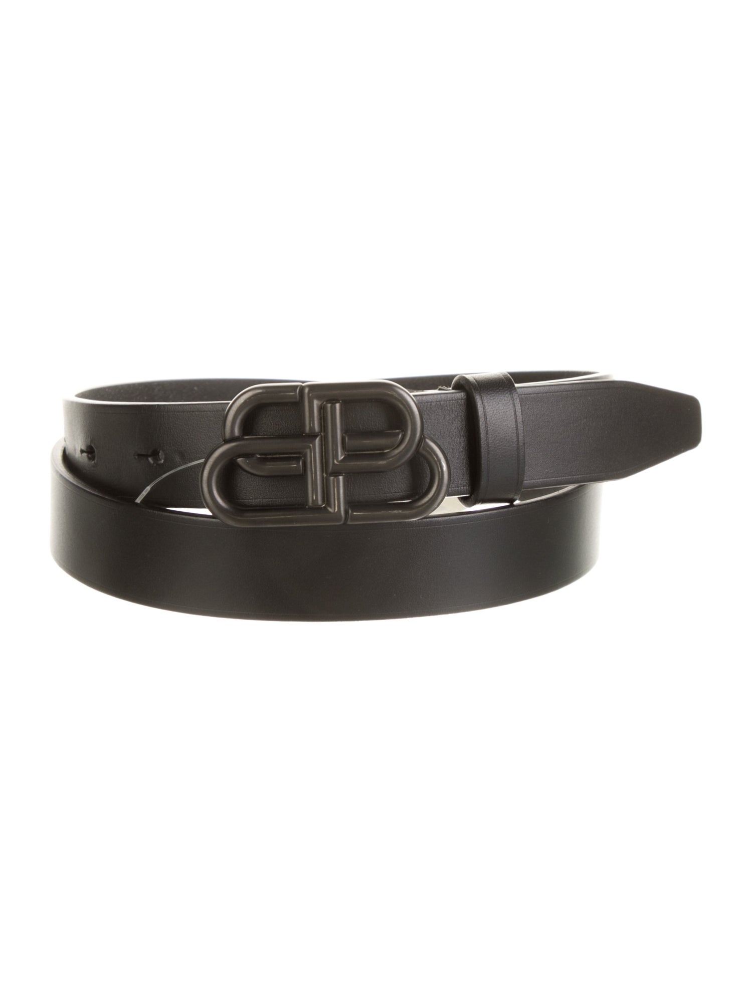 Balenciaga Skinny Leather Belt