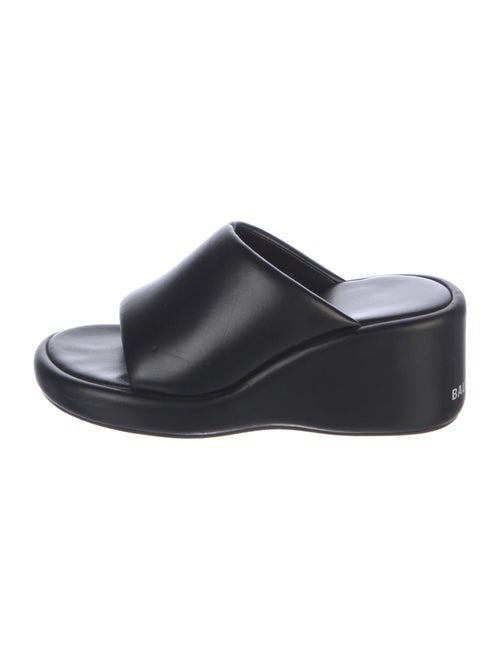 Balenciaga Leather Slides