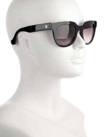 Balenciaga Square Gradient Sunglasses