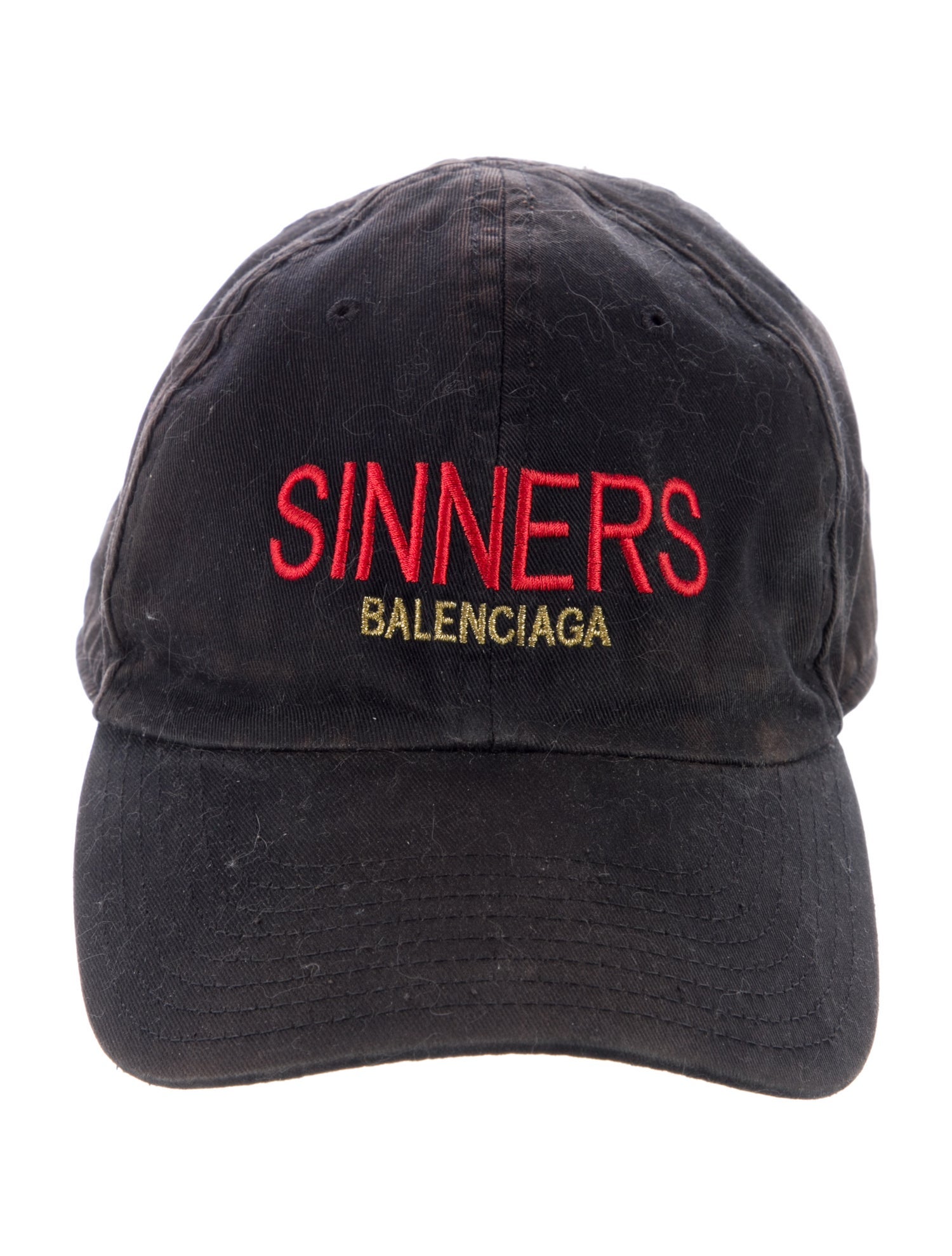 Balenciaga Cotton Embroidered Baseball Cap