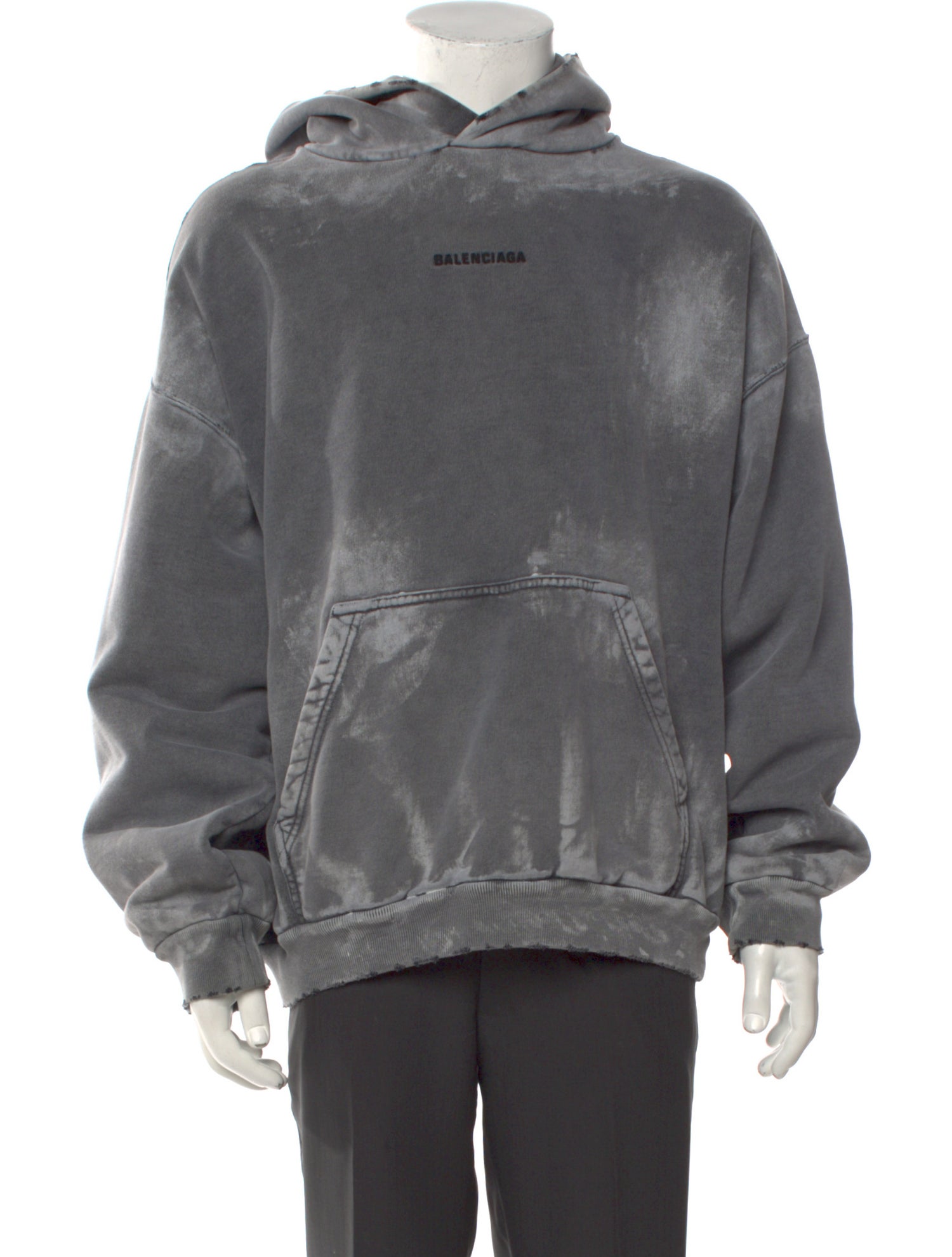 Balenciaga 2024 Tie-Dye Print Hoodie