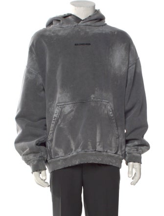 Balenciaga 2024 Tie-Dye Print Hoodie