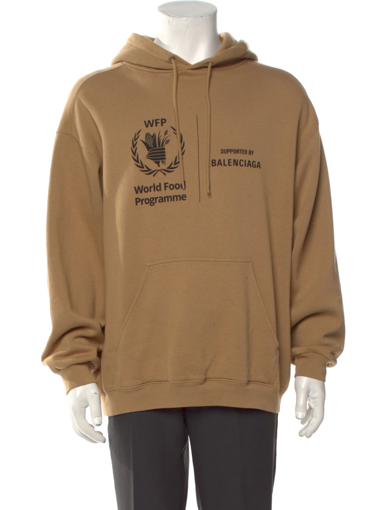 Balenciaga 2021 Graphic Print Hoodie