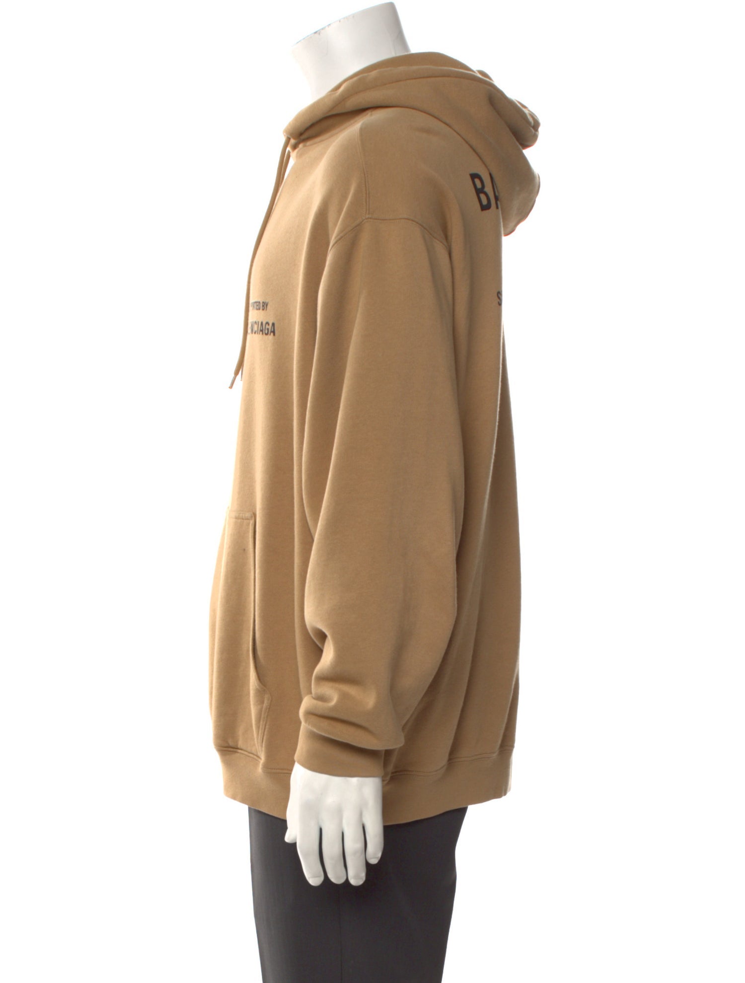 Balenciaga 2021 Graphic Print Hoodie