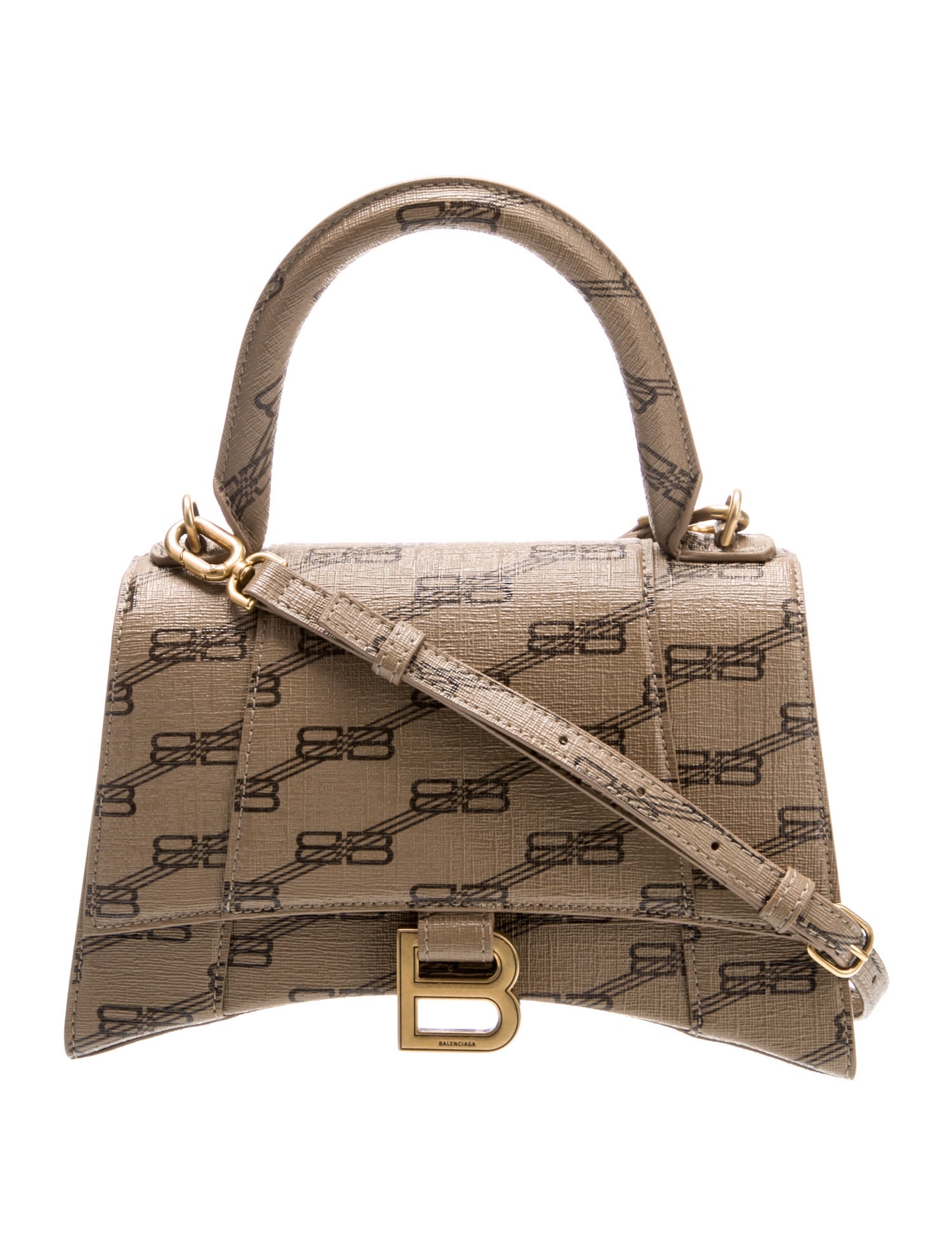 Balenciaga Monogram Hourglass XS 2022