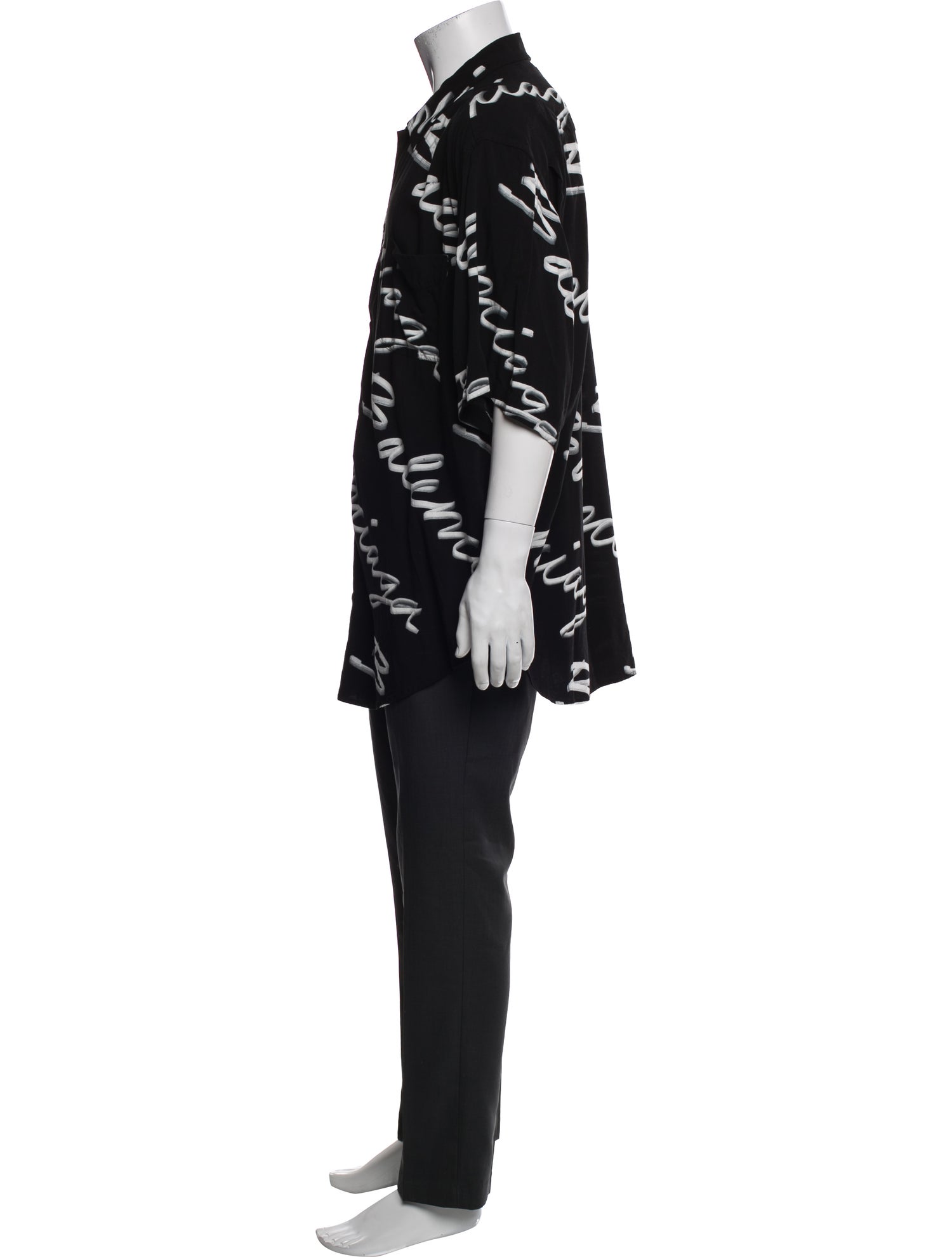 Balenciaga 2022 Printed Shirt