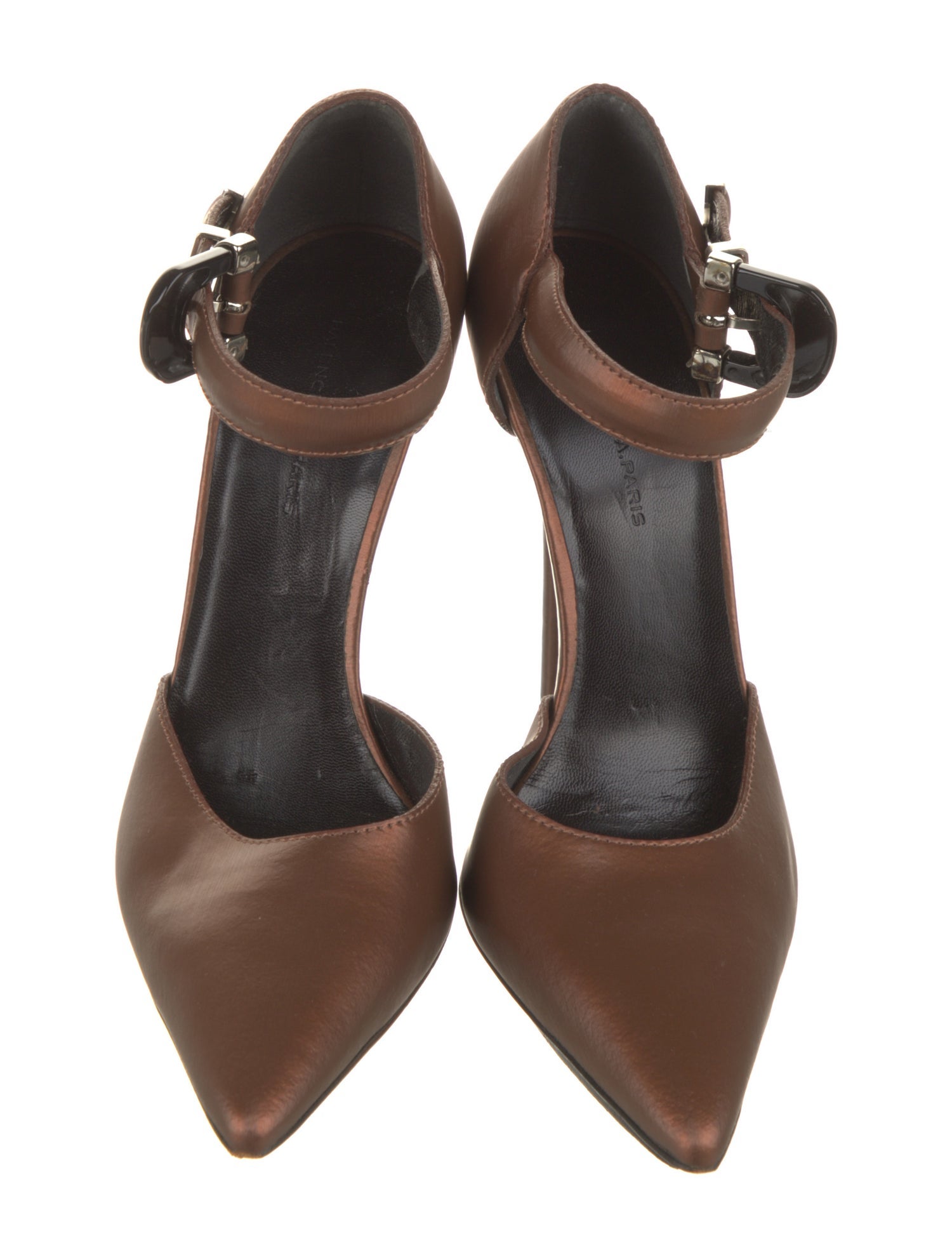 Balenciaga Leather D'Orsay Pumps