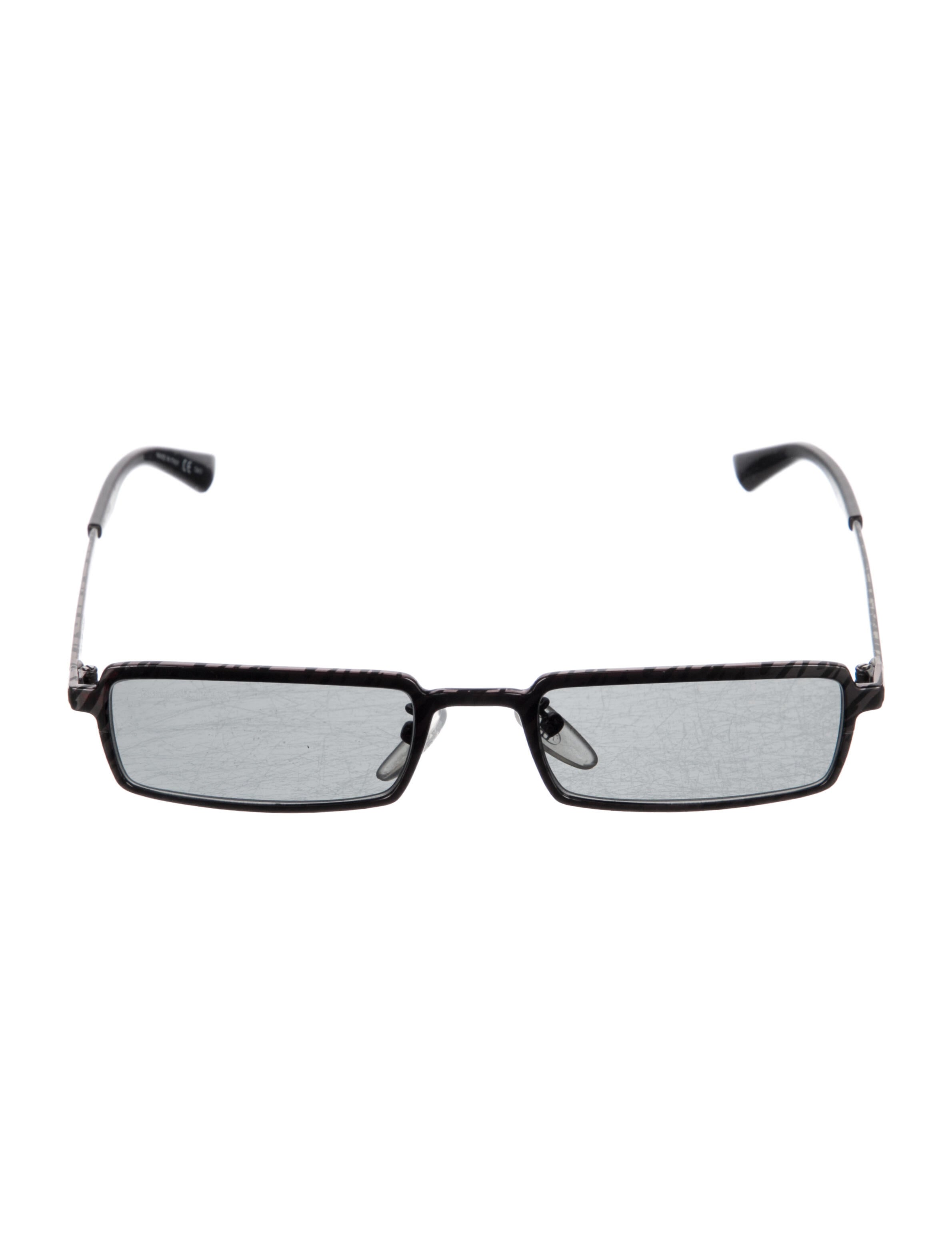 Balenciaga Square Tinted Sunglasses