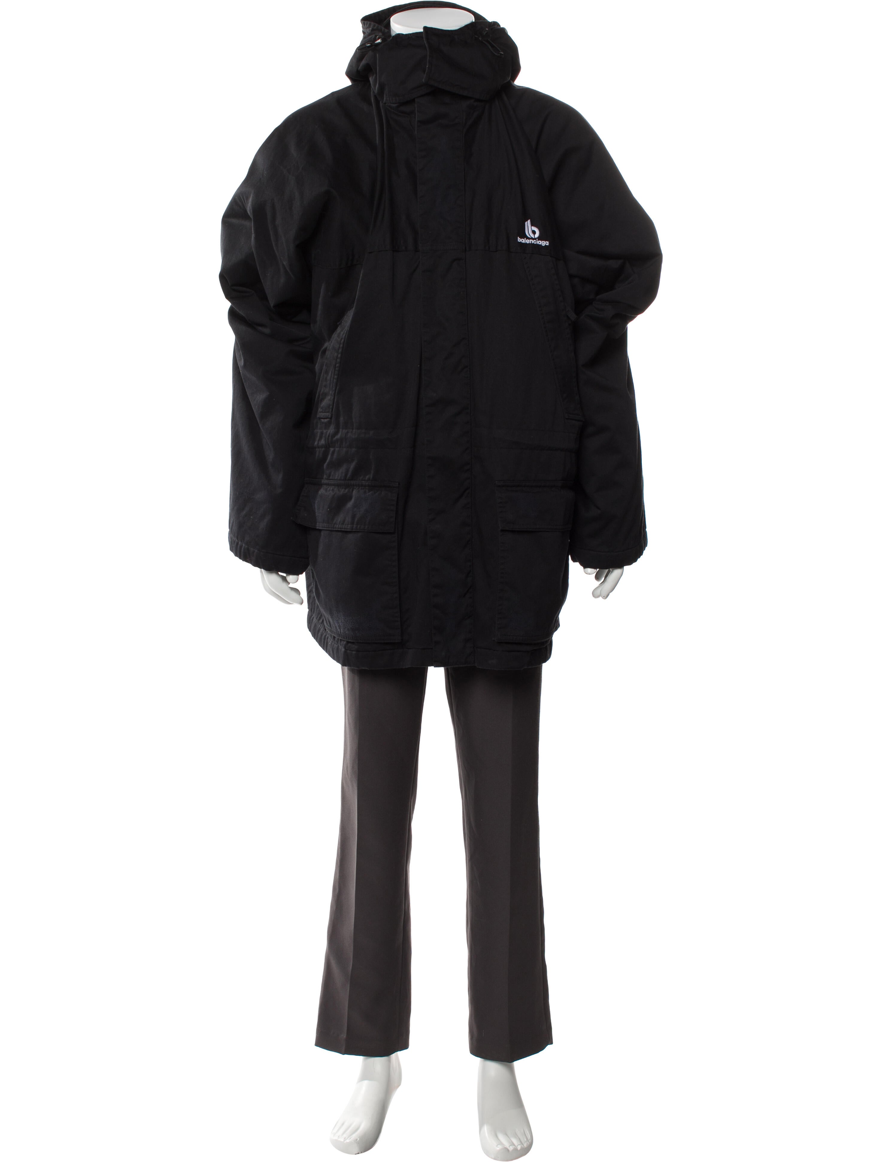 Balenciaga 2021 'Double B' Parka w/ Tags