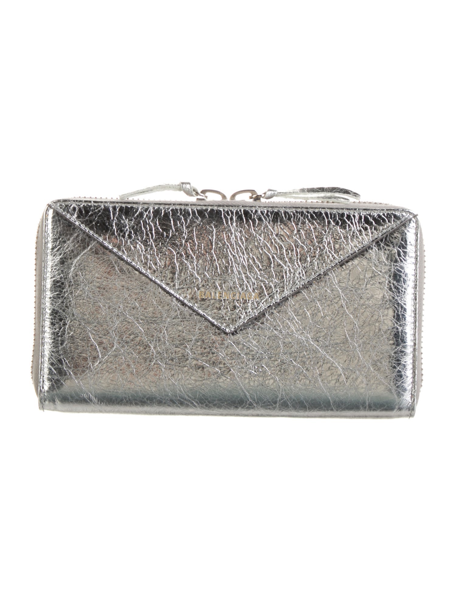 Balenciaga 2020 Patent Leather Wristlet