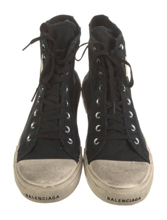 Balenciaga Canvas Printed Sneakers w/ Tags