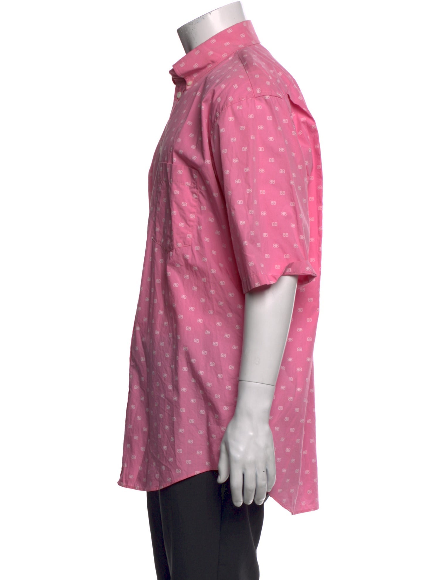 Balenciaga 2019 Signature Logo Shirt w/ Tags