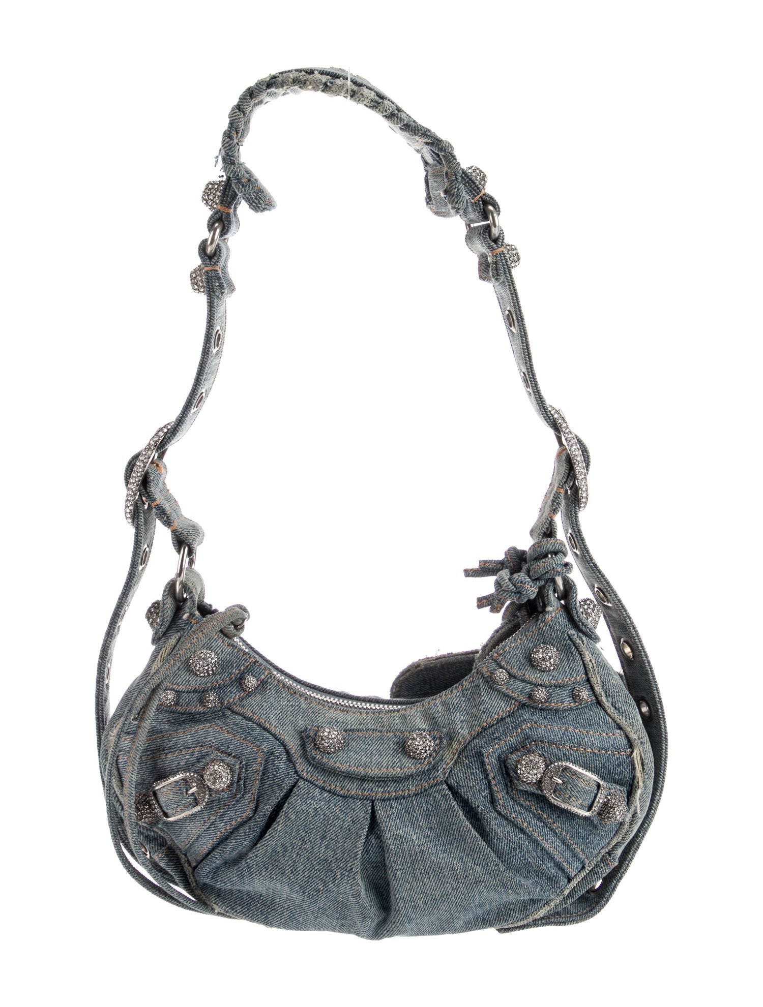 Balenciaga Denim Hobo