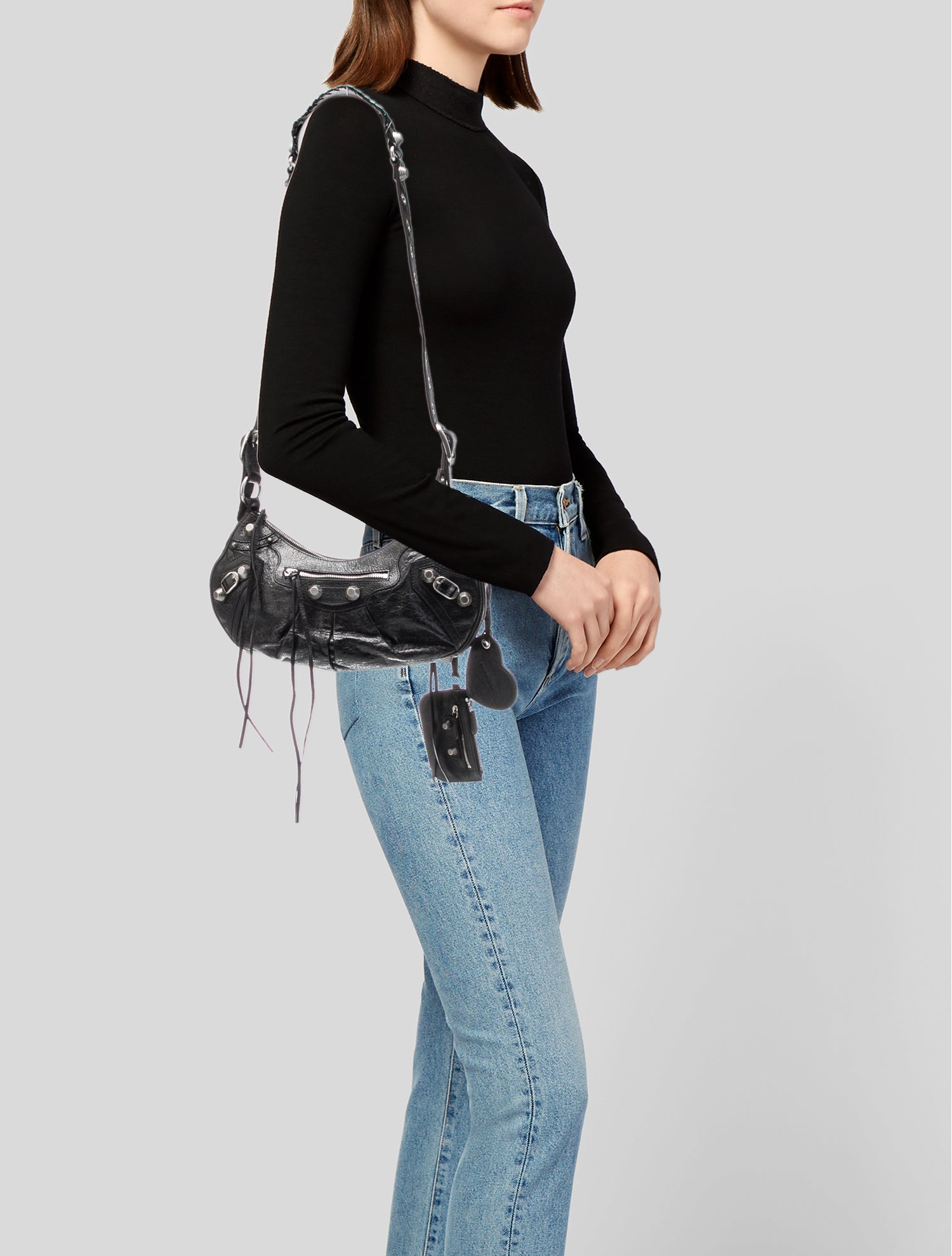 Balenciaga Leather Le Cagole XS