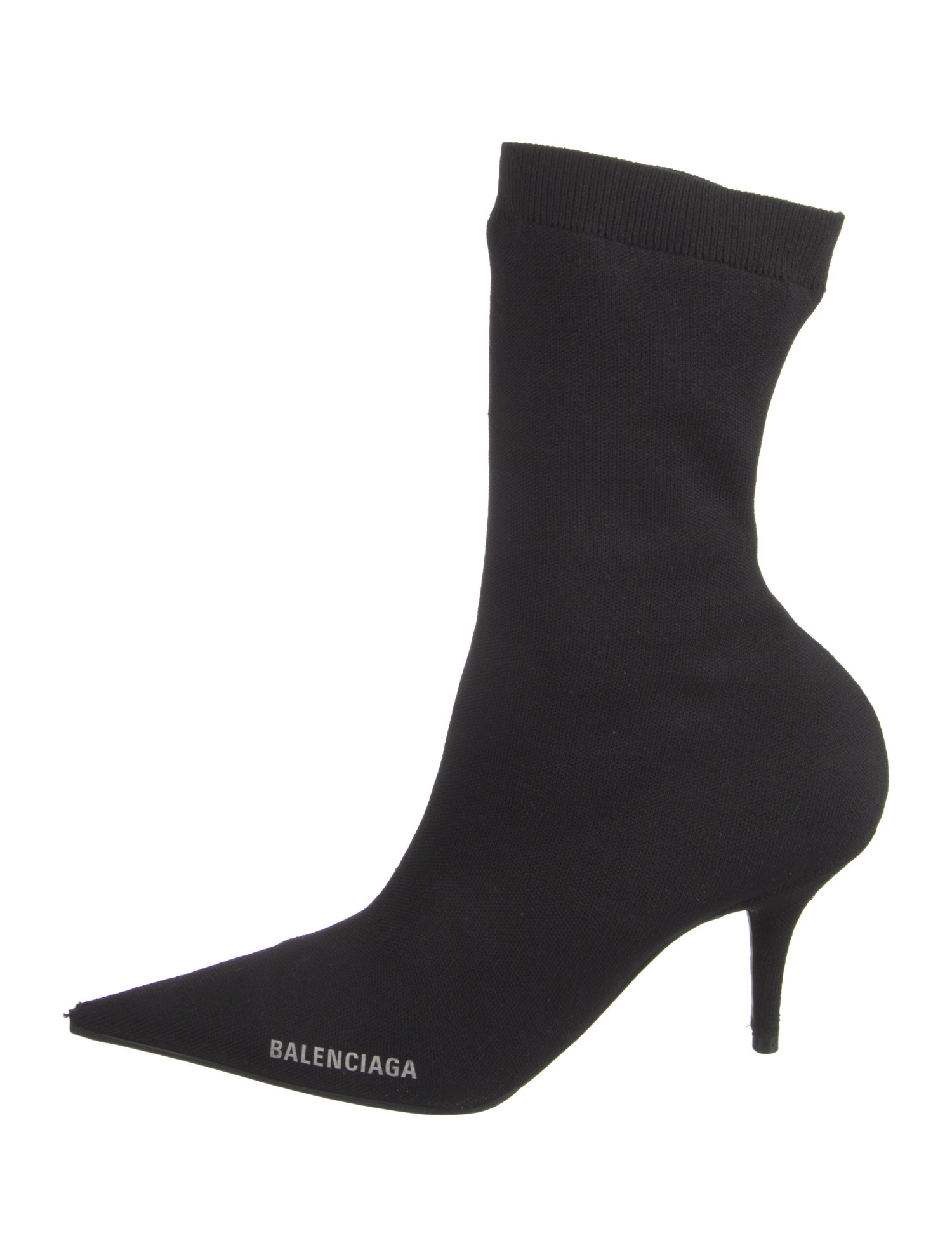 Balenciaga Signature Logo Sock Boots
