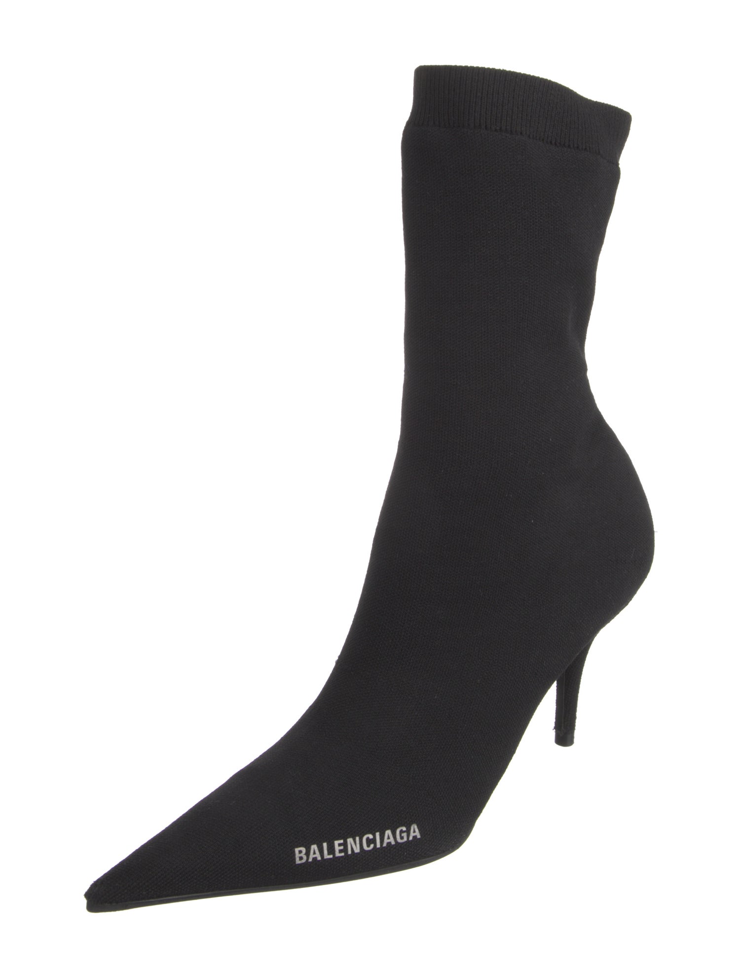Balenciaga Signature Logo Sock Boots