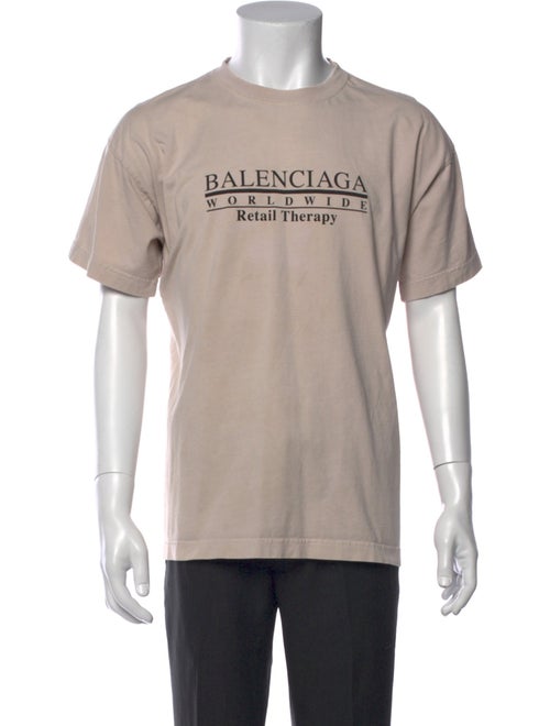 Balenciaga 2021 Graphic Print T-Shirt