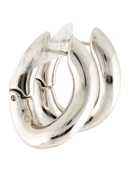 Balenciaga Hinge Hoop Earrings