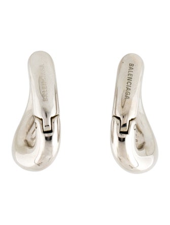 Balenciaga Hinge Hoop Earrings