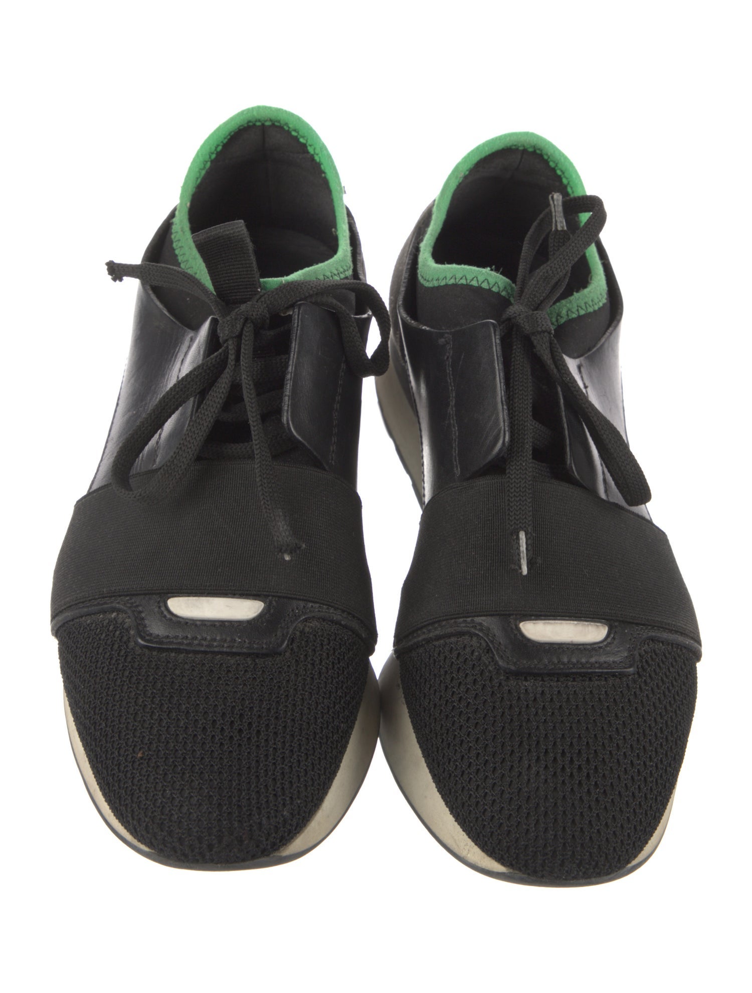 Balenciaga Race Runner 'Black Grey Green' Sneakers