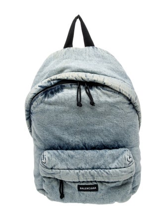 Balenciaga Denim Backpack
