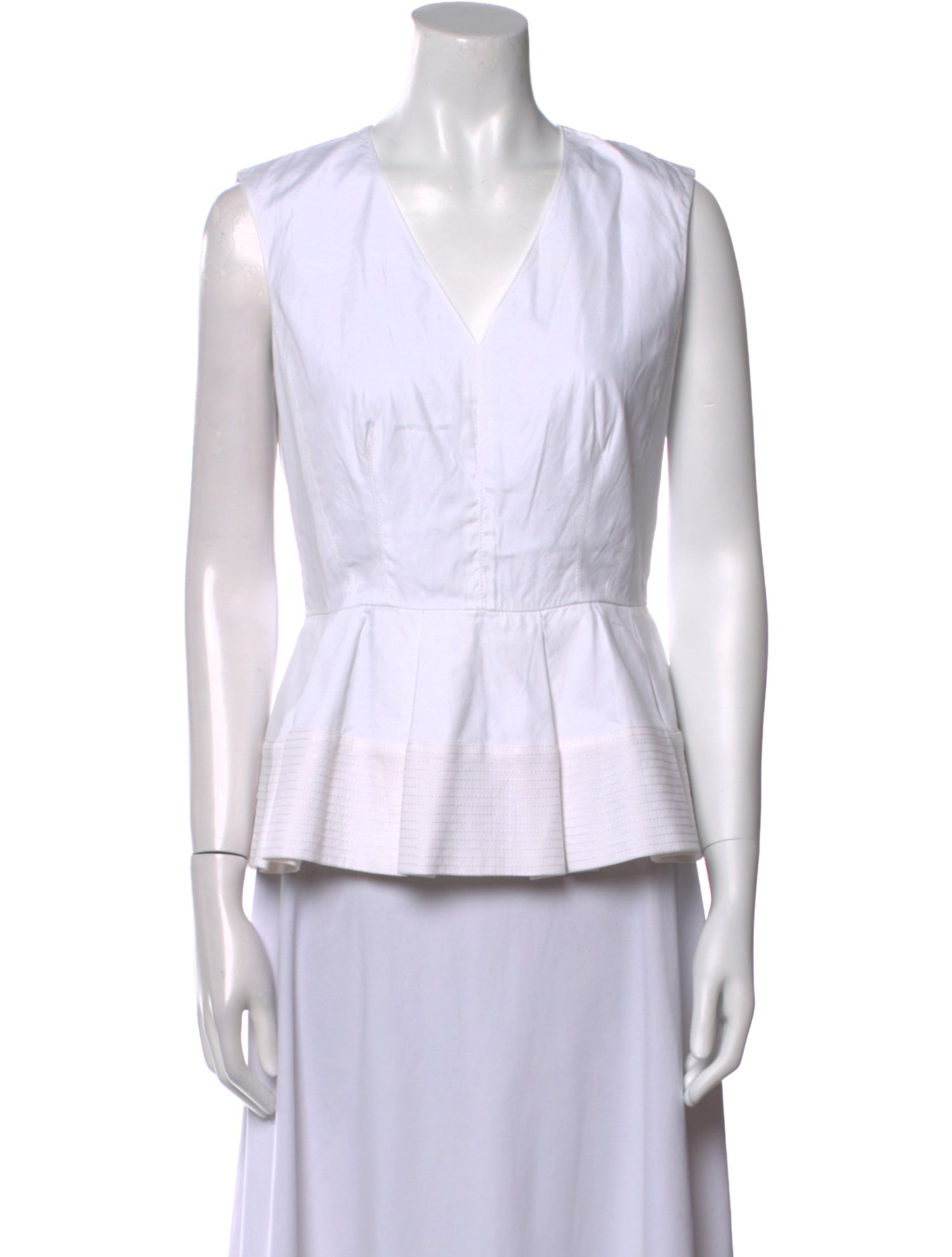 Balenciaga 2015 V-Neck Blouse