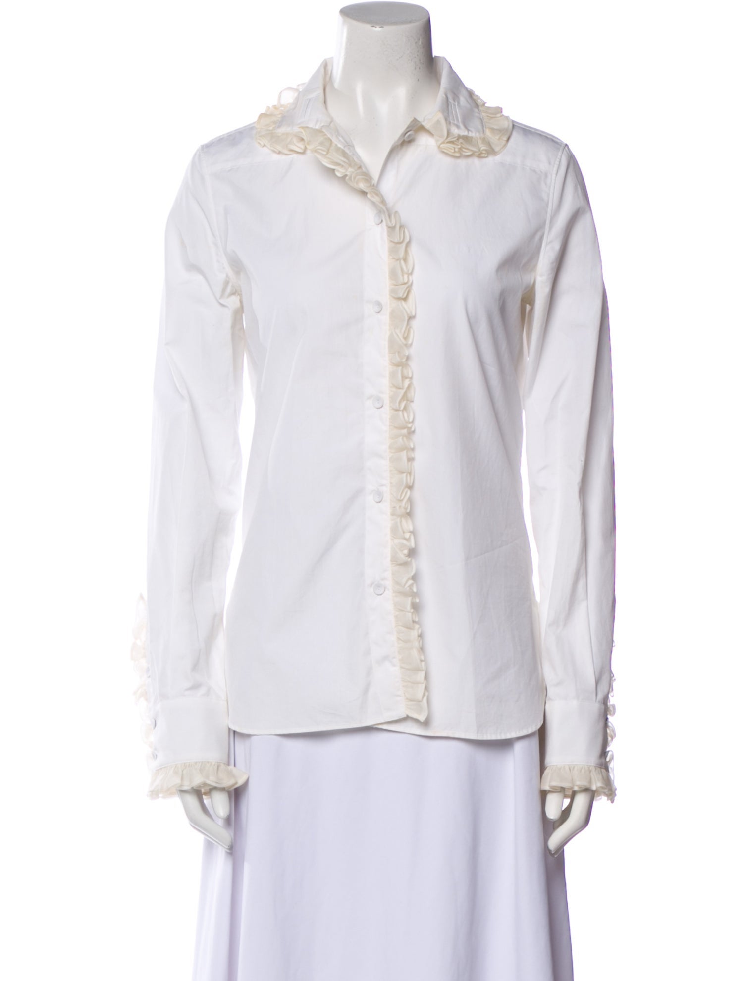 Balenciaga Vintage 2005 Button-Up Top