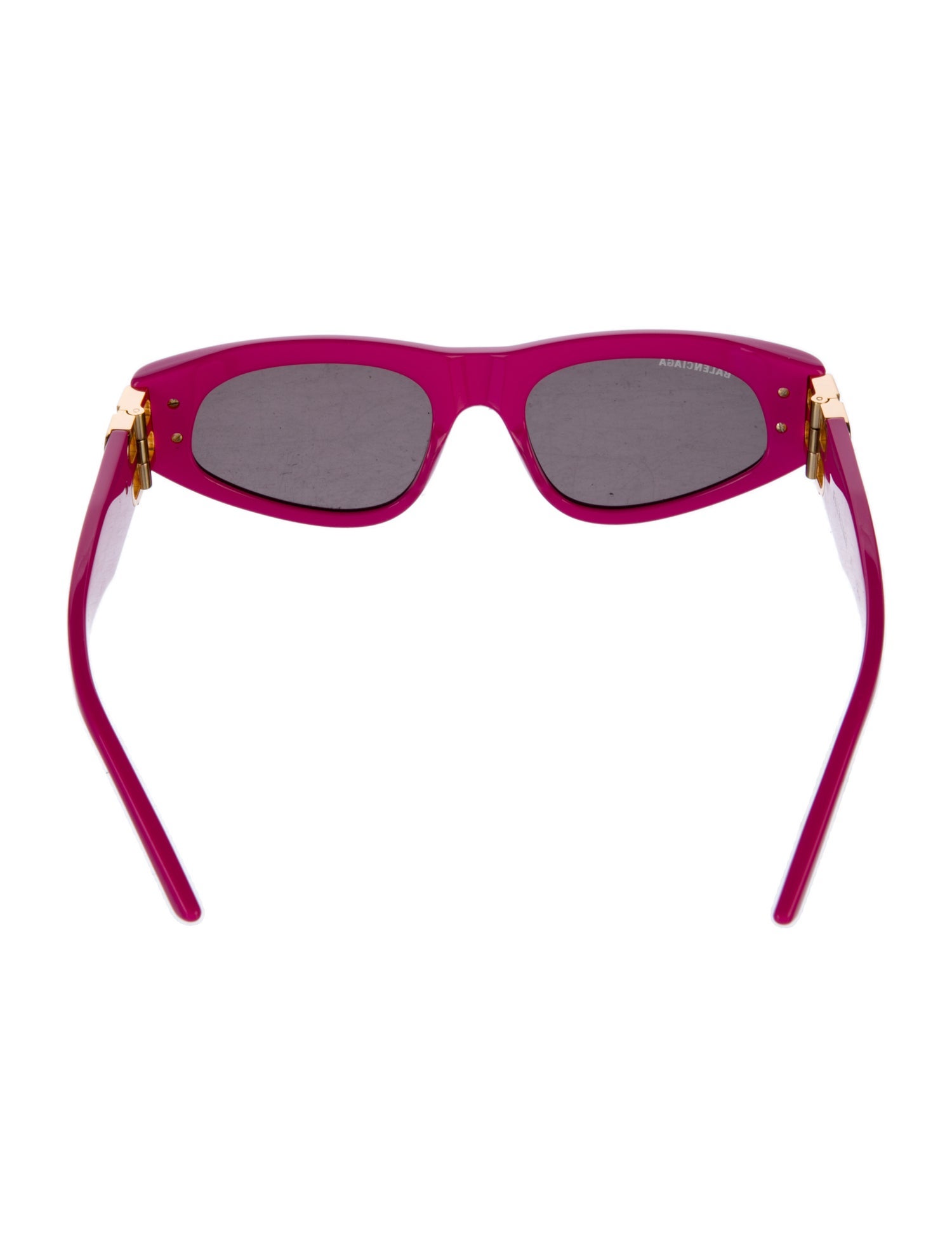 Balenciaga Square Tinted Sunglasses