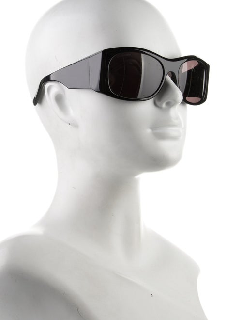 Balenciaga Square Tinted Sunglasses