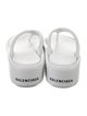 Balenciaga Leather Flip Flops