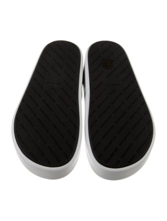 Balenciaga Leather Flip Flops